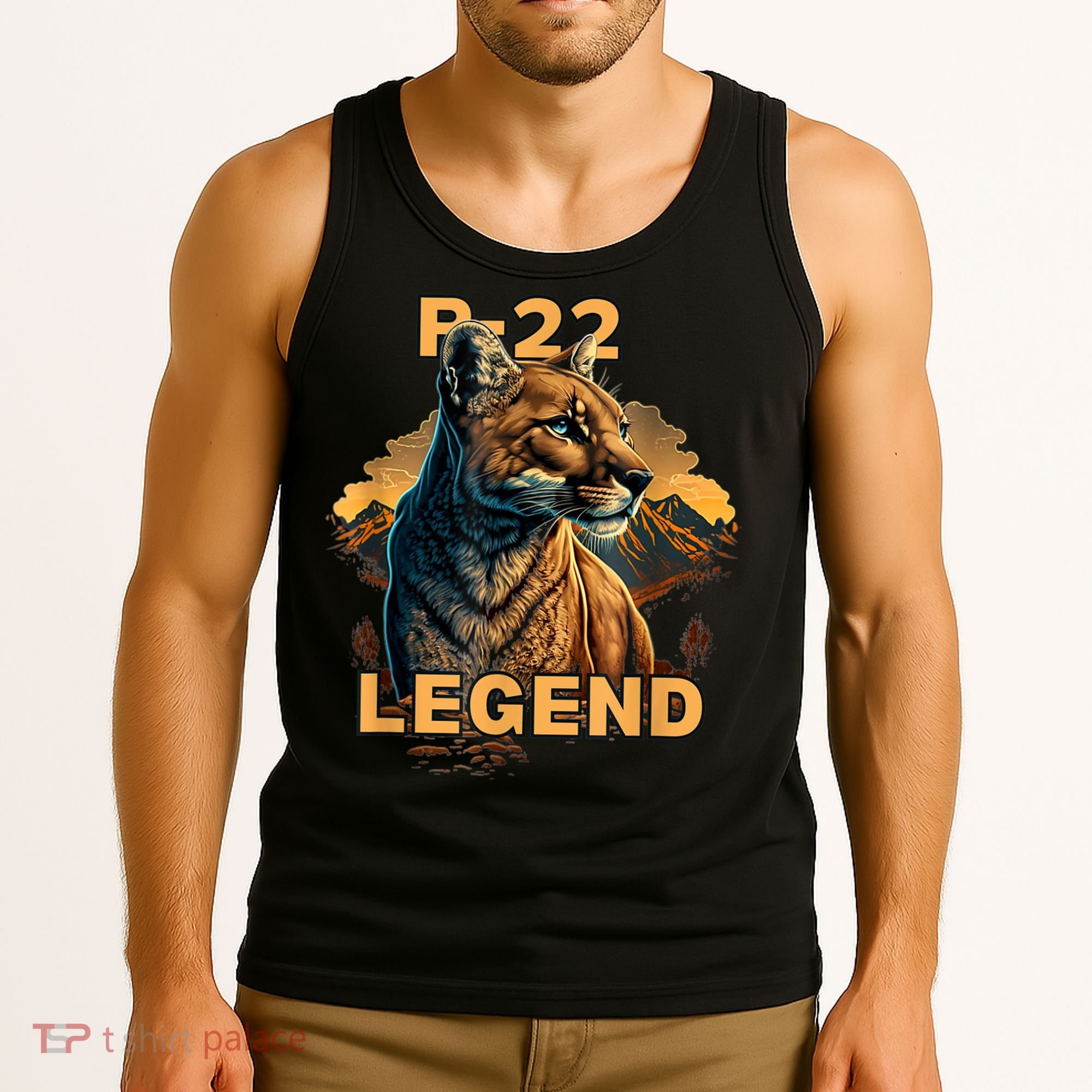 P22 Mountain Lion Silver Lake P22 Tank Top