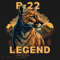 P22 Mountain Lion Silver Lake P22 Women's Long Sleeve Shirt thumb 2