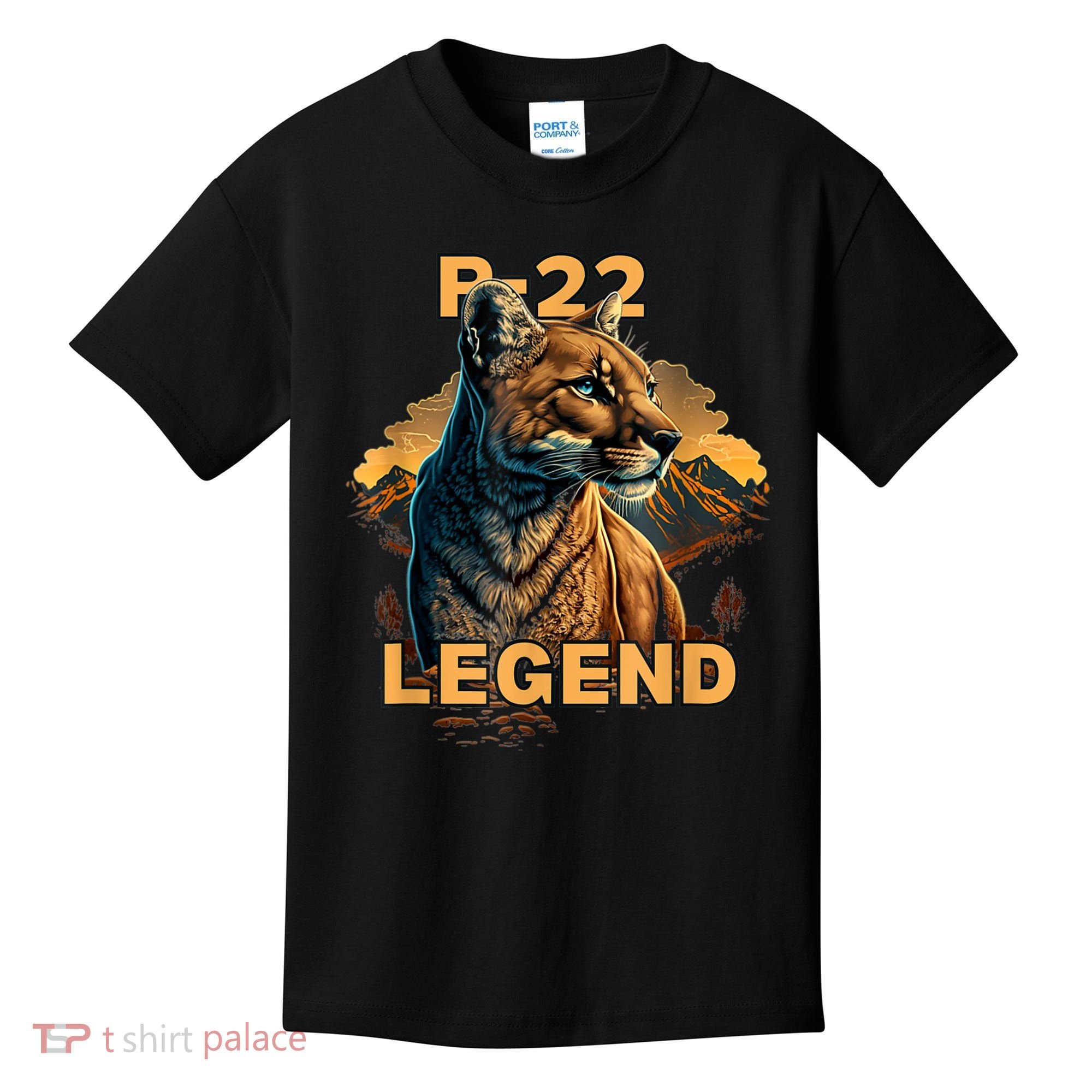 P22 Mountain Lion Silver Lake P22 Kids T-Shirt