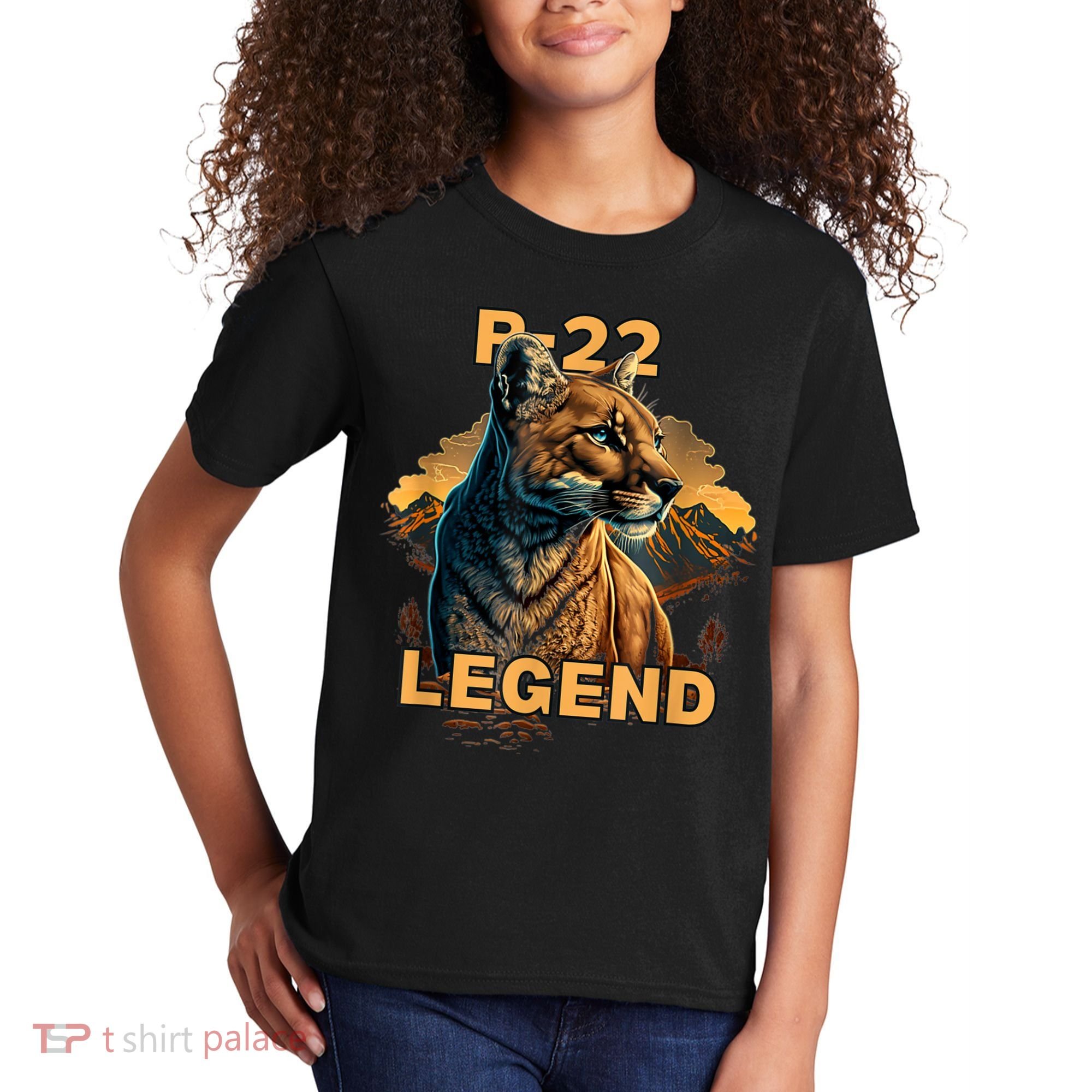 P22 Mountain Lion Silver Lake P22 Kids T-Shirt