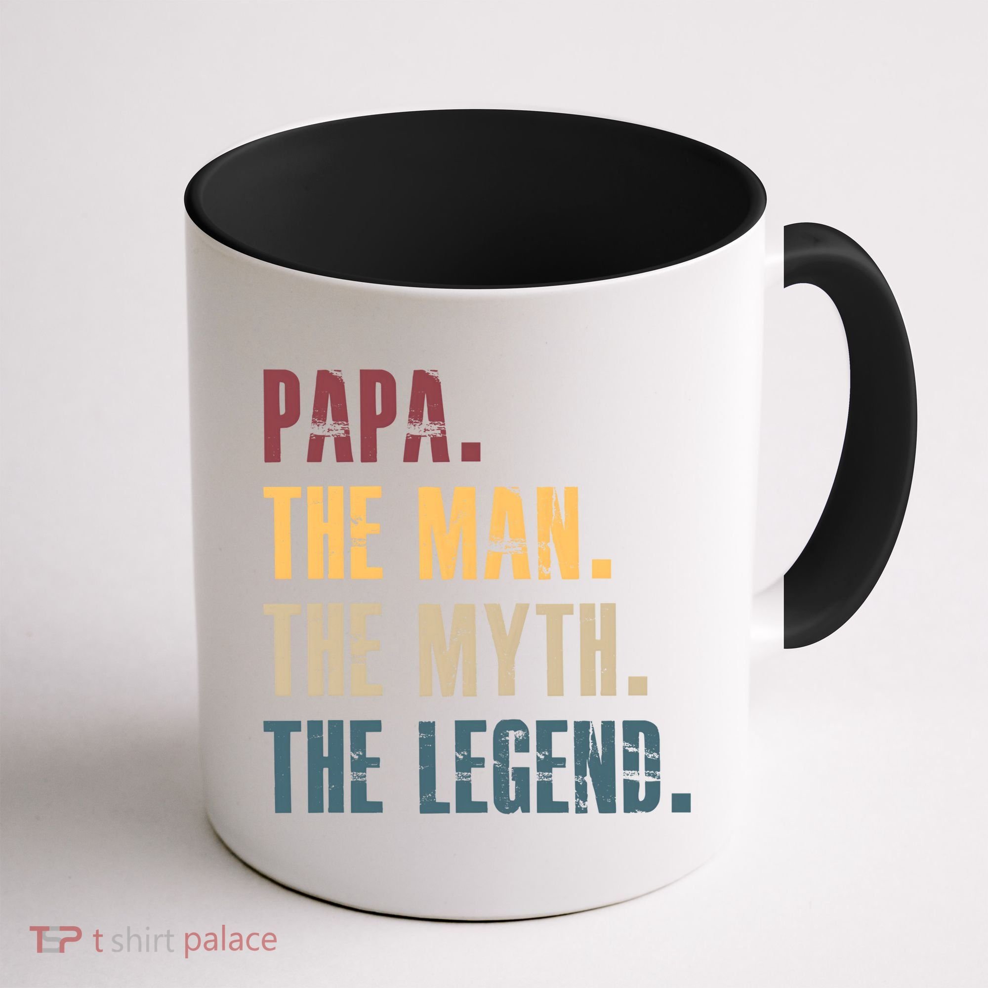 Papa Myth Legend And Dad Funny Father Gift Meaningful Gift Coffee Mug