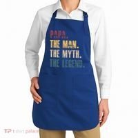 Papa Myth Legend And Dad Funny Father Gift Meaningful Gift Apron thumb 2