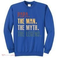 Papa Myth Legend And Dad Funny Father Gift Meaningful Gift Sweatshirt thumb 0