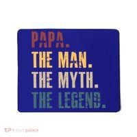 Papa Myth Legend And Dad Funny Father Gift Meaningful Gift Mousepad thumb 0
