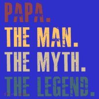 Papa Myth Legend And Dad Funny Father Gift Meaningful Gift Visor thumb 3