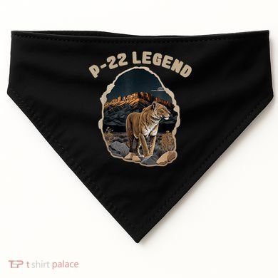P22 Mountain Lion Silver Lake P22 USA-Made Doggie Bandana