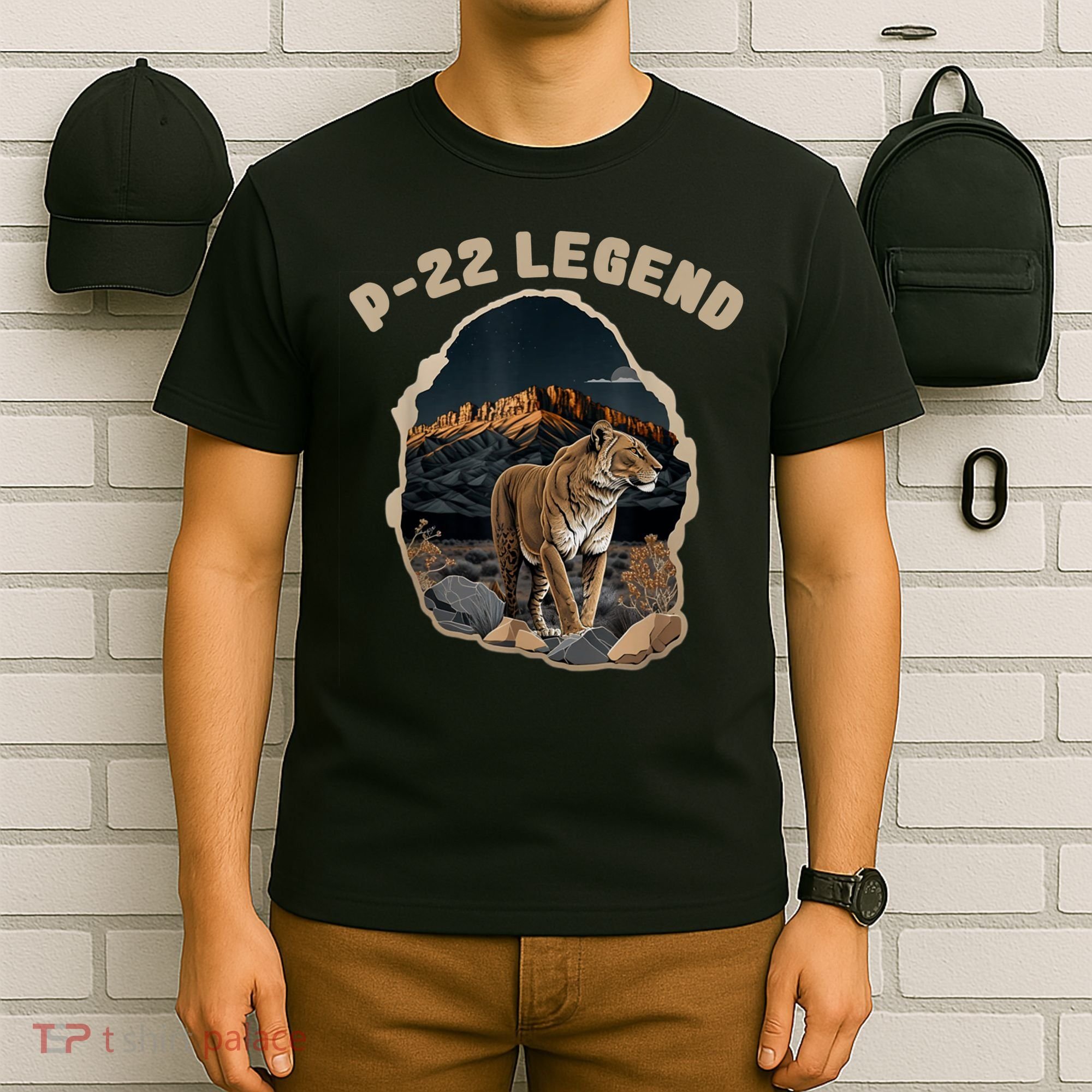 P22 Mountain Lion Silver Lake P22 T-Shirt