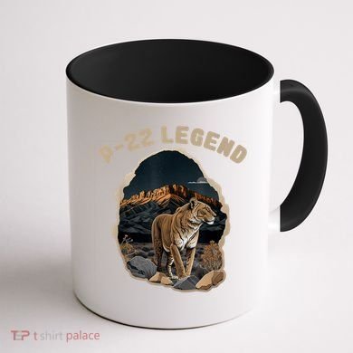 P22 Mountain Lion Silver Lake P22 Coffee Mug back