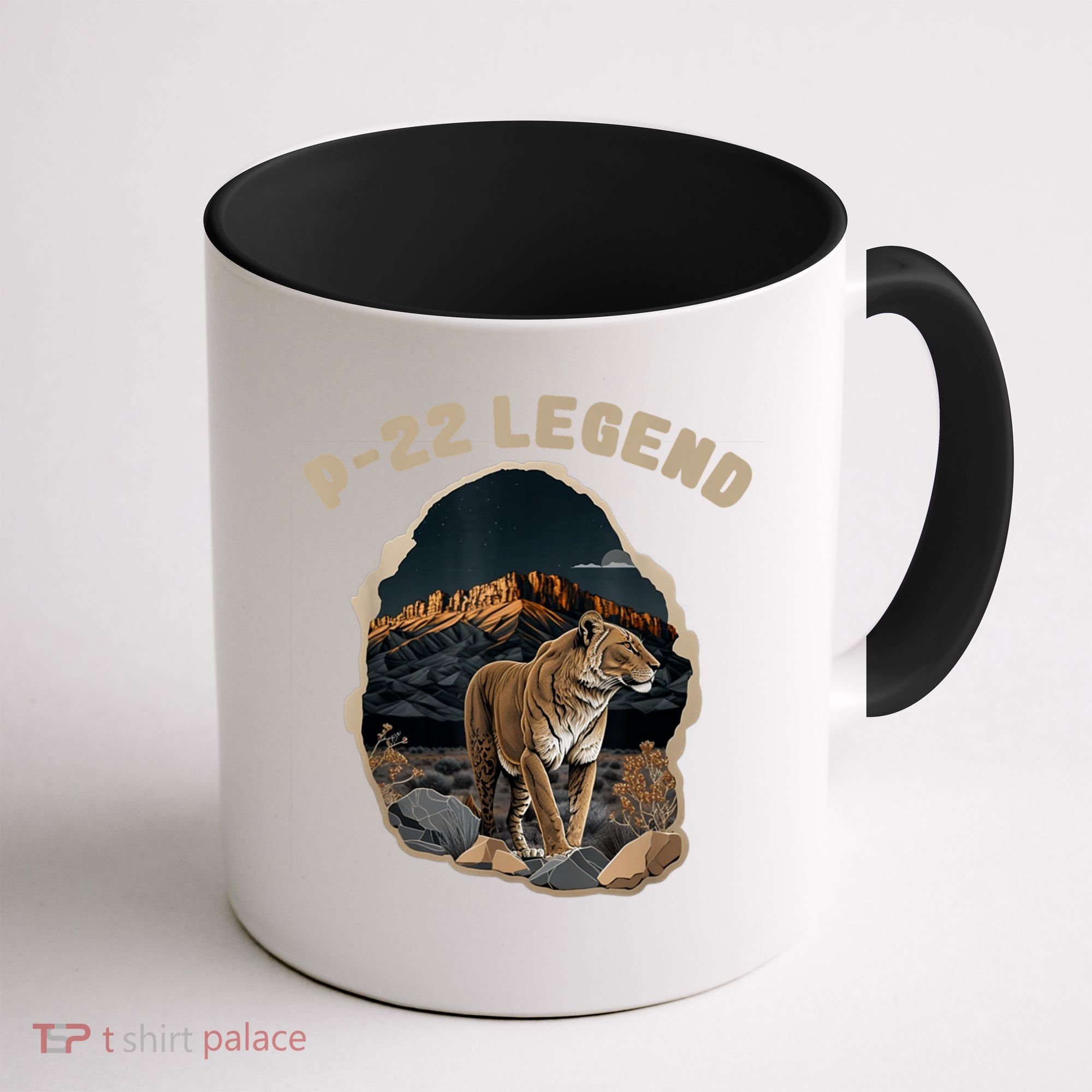 P22 Mountain Lion Silver Lake P22 Coffee Mug