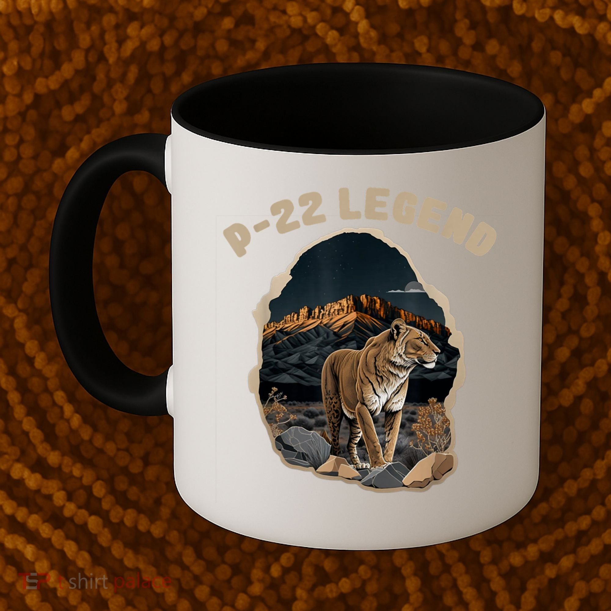 P22 Mountain Lion Silver Lake P22 Coffee Mug