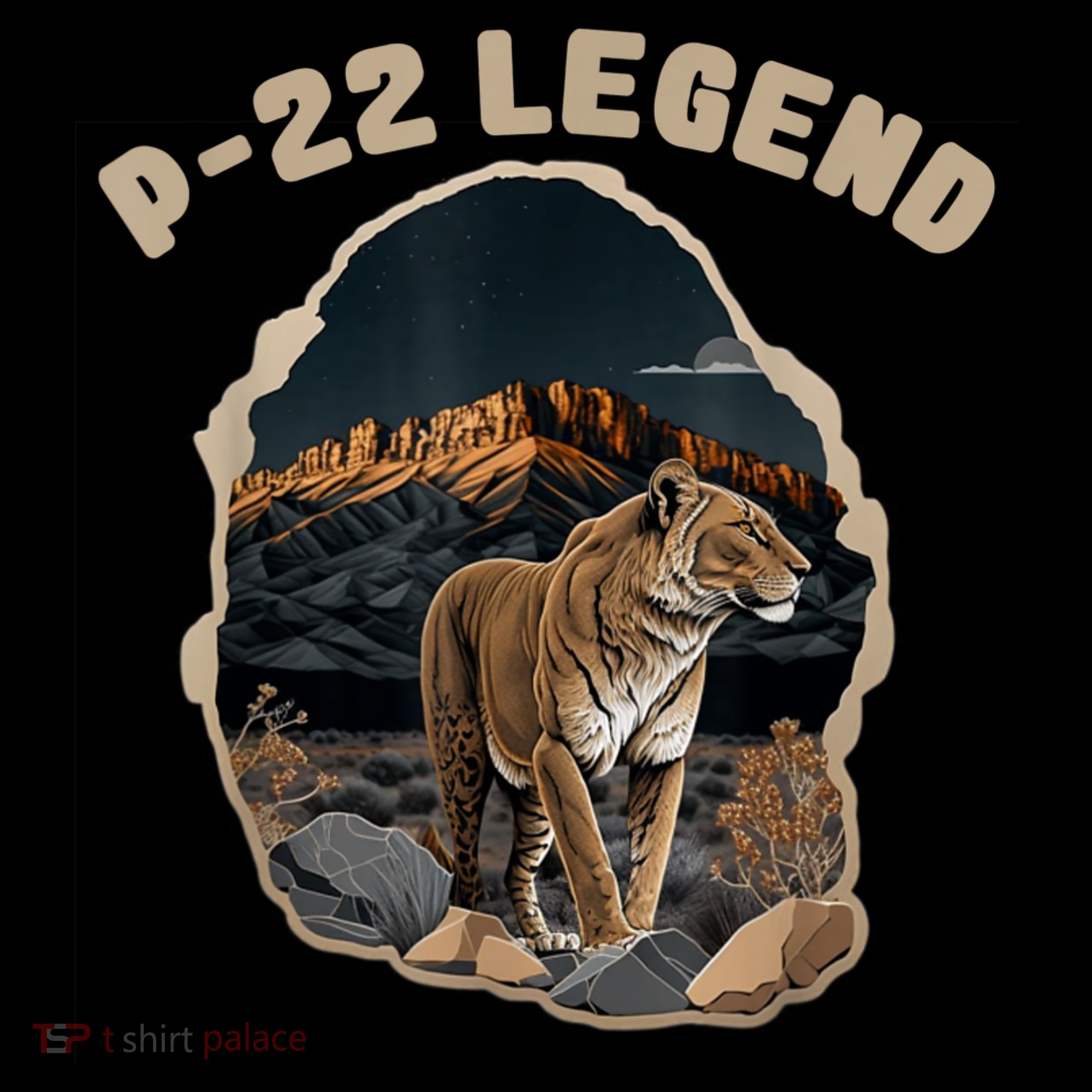 P22 Mountain Lion Silver Lake P22 Women's Hoodie