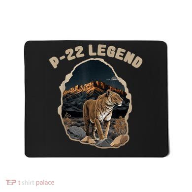 P22 Mountain Lion Silver Lake P22 Mousepad