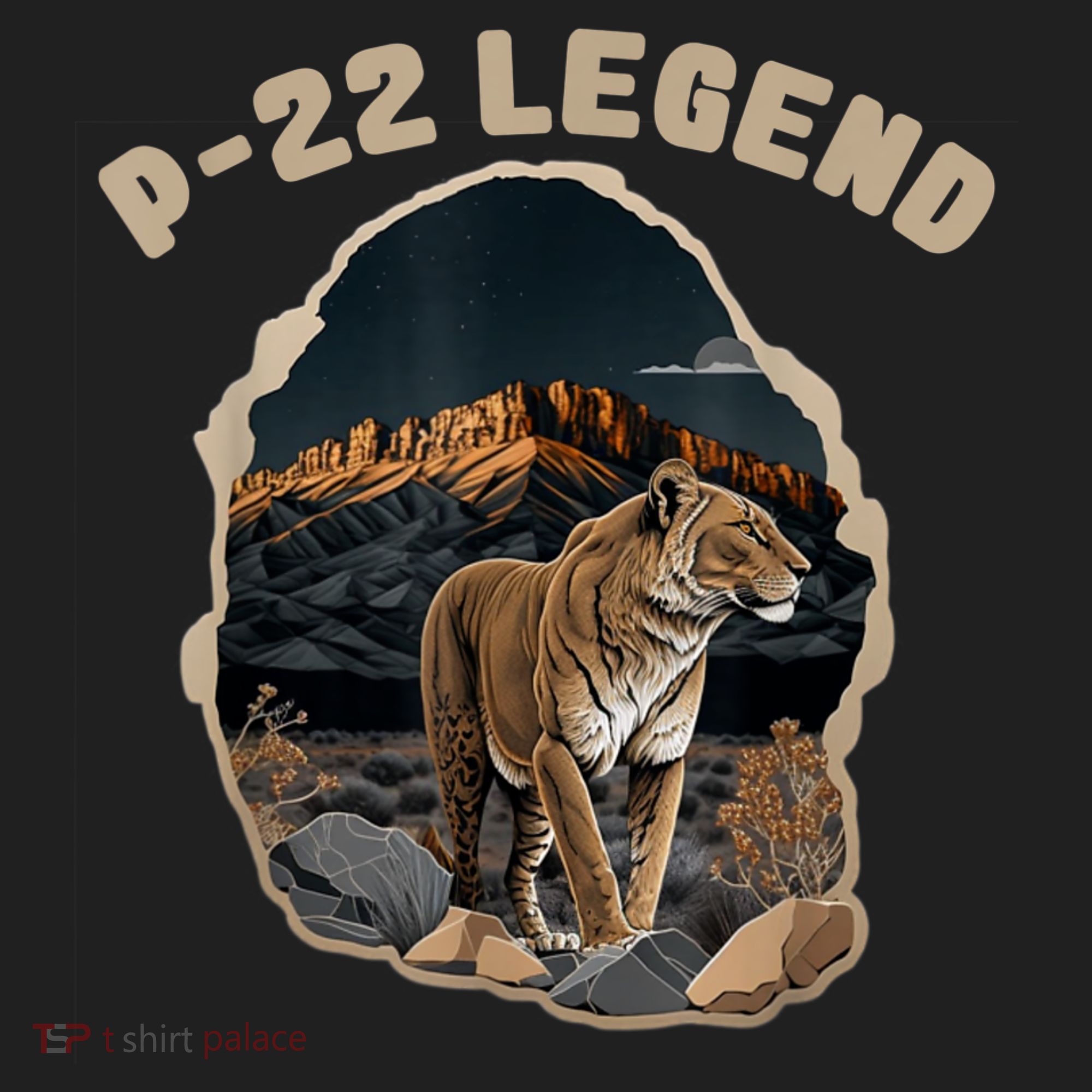P22 Mountain Lion Silver Lake P22 Hat