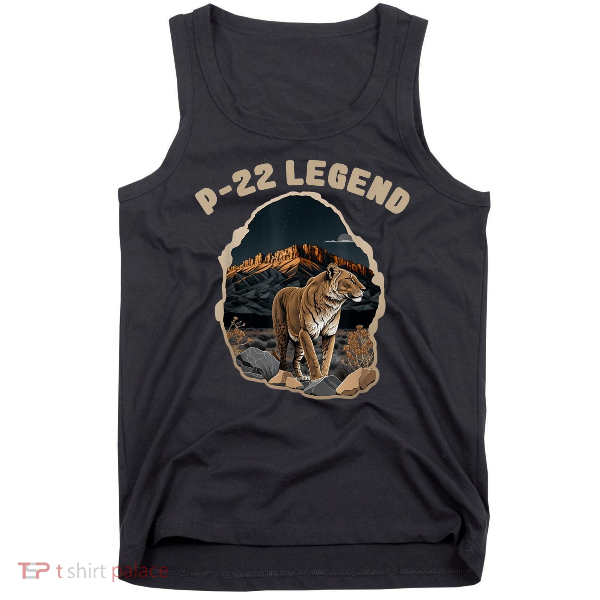P22 Mountain Lion Silver Lake P22 Tank Top