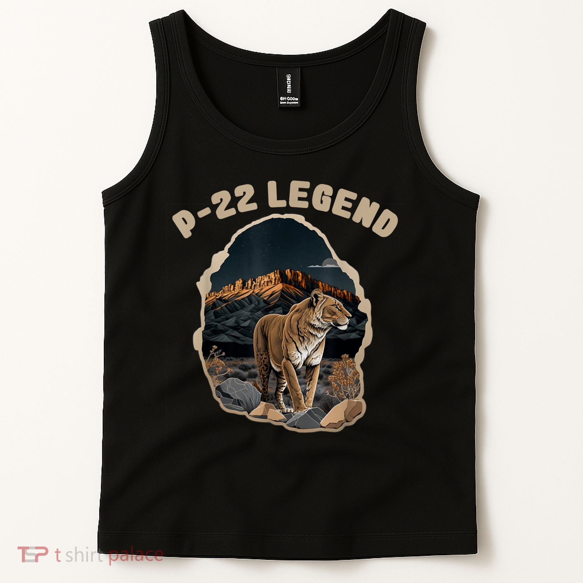 P22 Mountain Lion Silver Lake P22 Tank Top