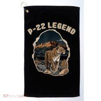 P22 Mountain Lion Silver Lake P22 Golf Towel thumb 0