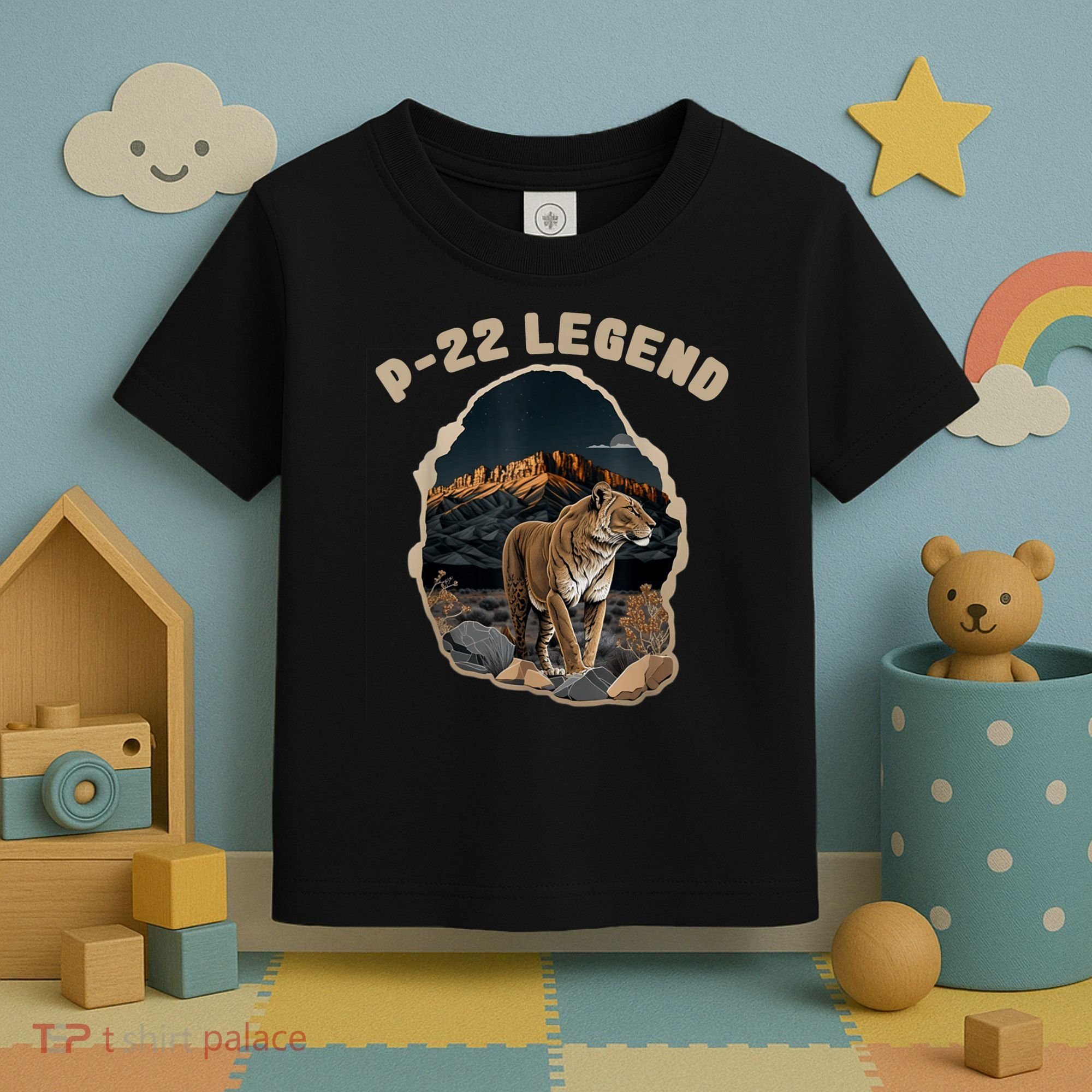 P22 Mountain Lion Silver Lake P22 Toddler T-Shirt