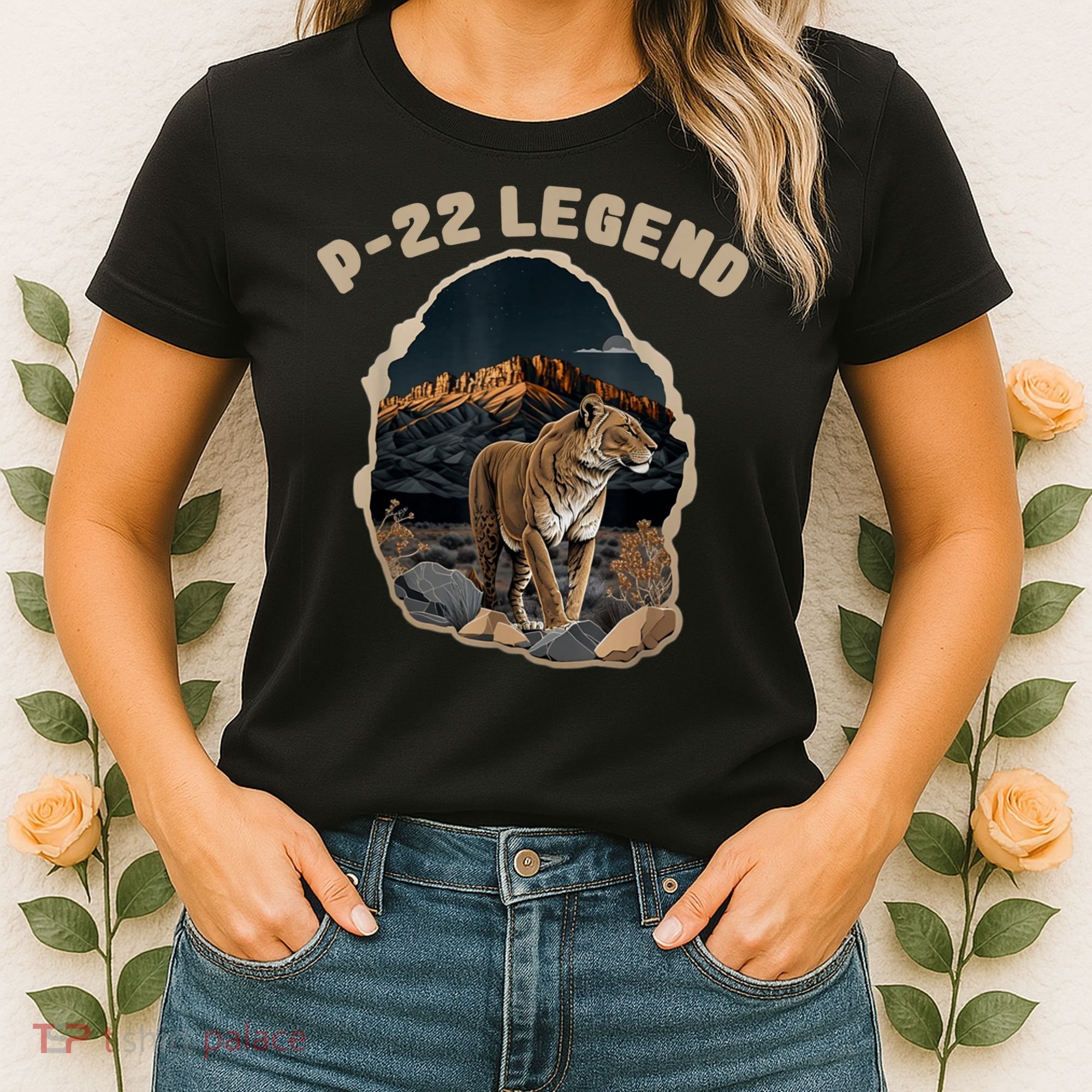 P22 Mountain Lion Silver Lake P22 Women's T-Shirt