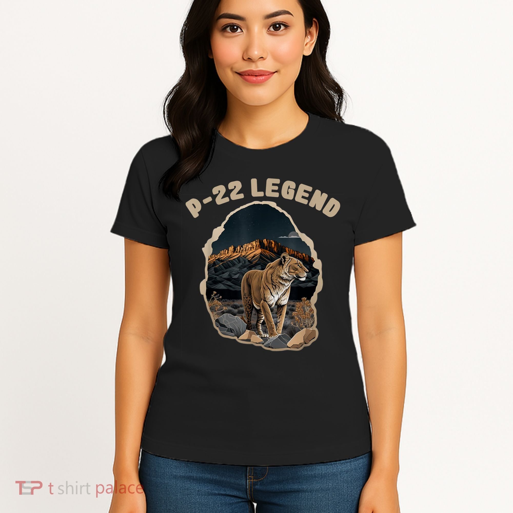 P22 Mountain Lion Silver Lake P22 Women's T-Shirt
