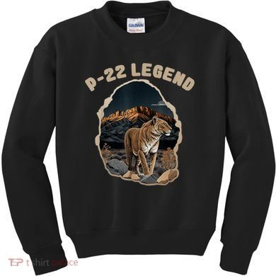 P22 Mountain Lion Silver Lake P22 Kids Sweatshirt