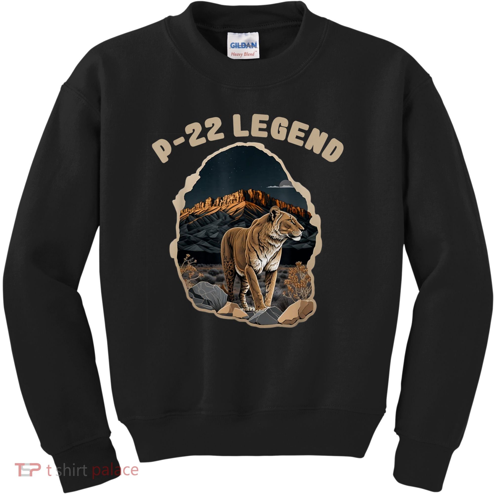 P22 Mountain Lion Silver Lake P22 Kids Sweatshirt
