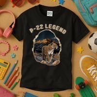 P22 Mountain Lion Silver Lake P22 Kids T-Shirt thumb 3