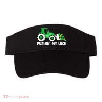 Pushing My Luck Tractor Truck St Patricks Day Visor thumb 0