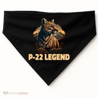 P22 Mountain Lion Silver Lake P22 USA-Made Doggie Bandana