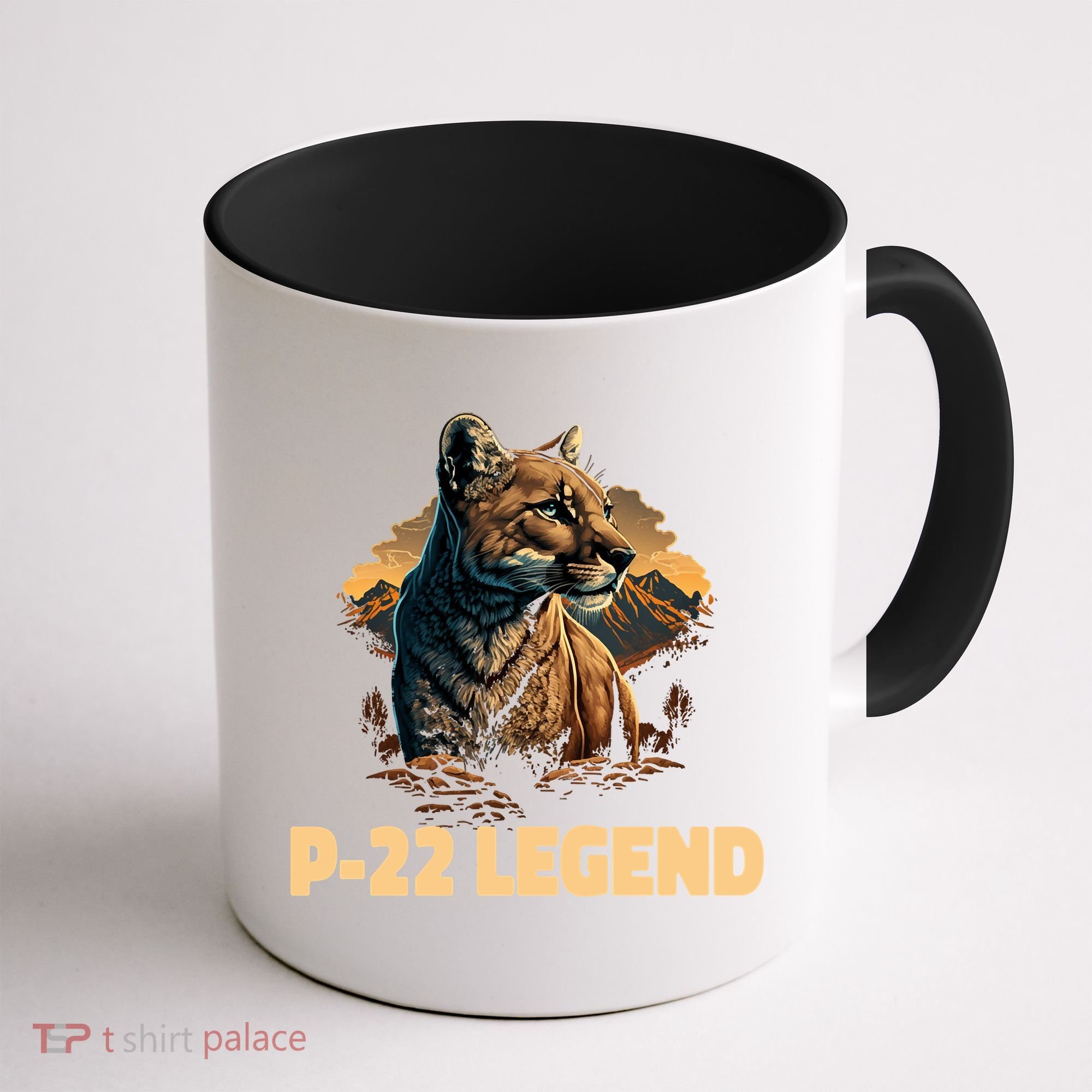 P22 Mountain Lion Silver Lake P22 Coffee Mug