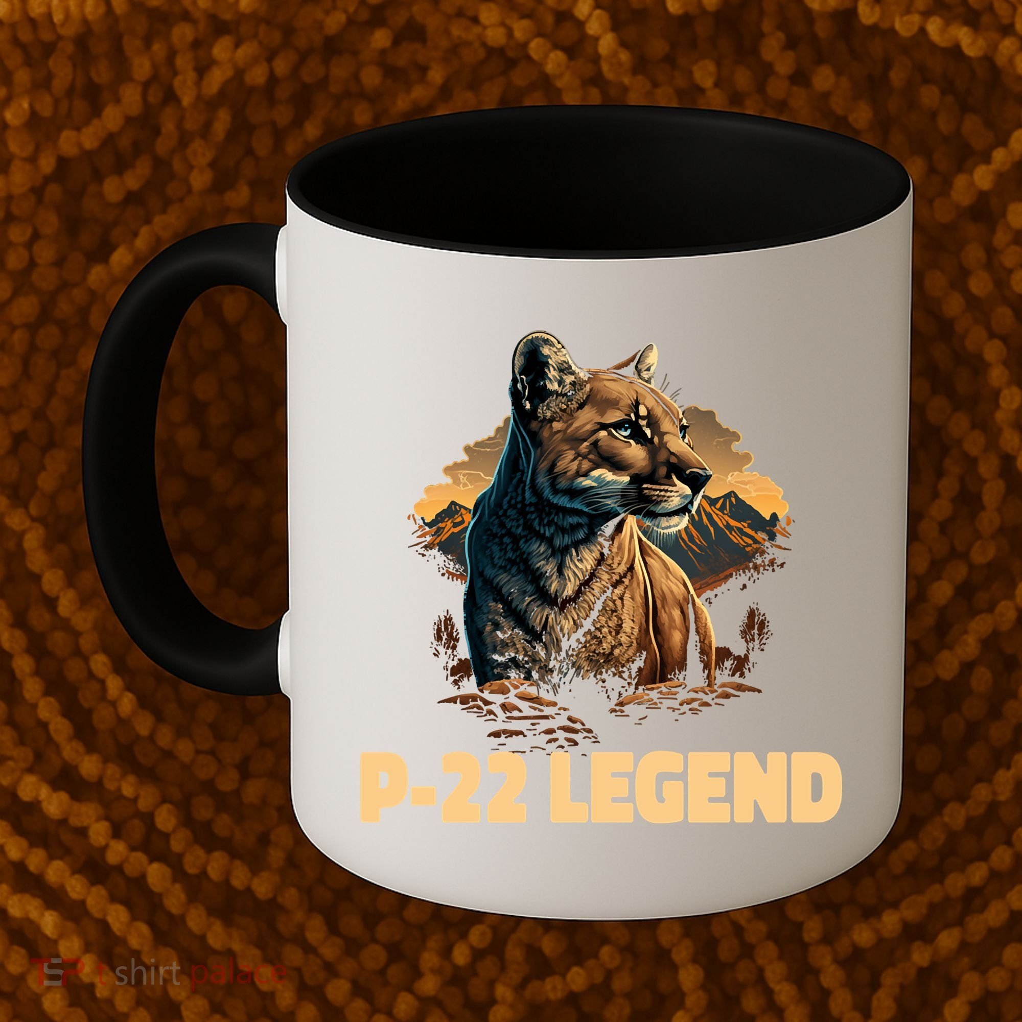 P22 Mountain Lion Silver Lake P22 Coffee Mug