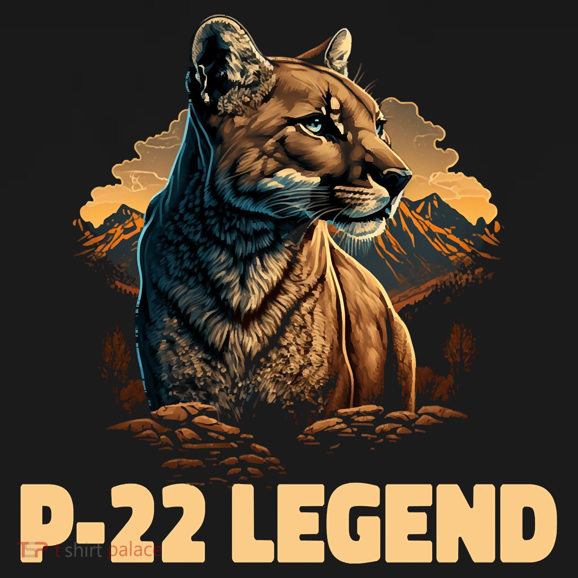 P22 Mountain Lion Silver Lake P22 Pajama Set