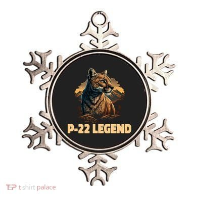 P22 Mountain Lion Silver Lake P22 Ornament