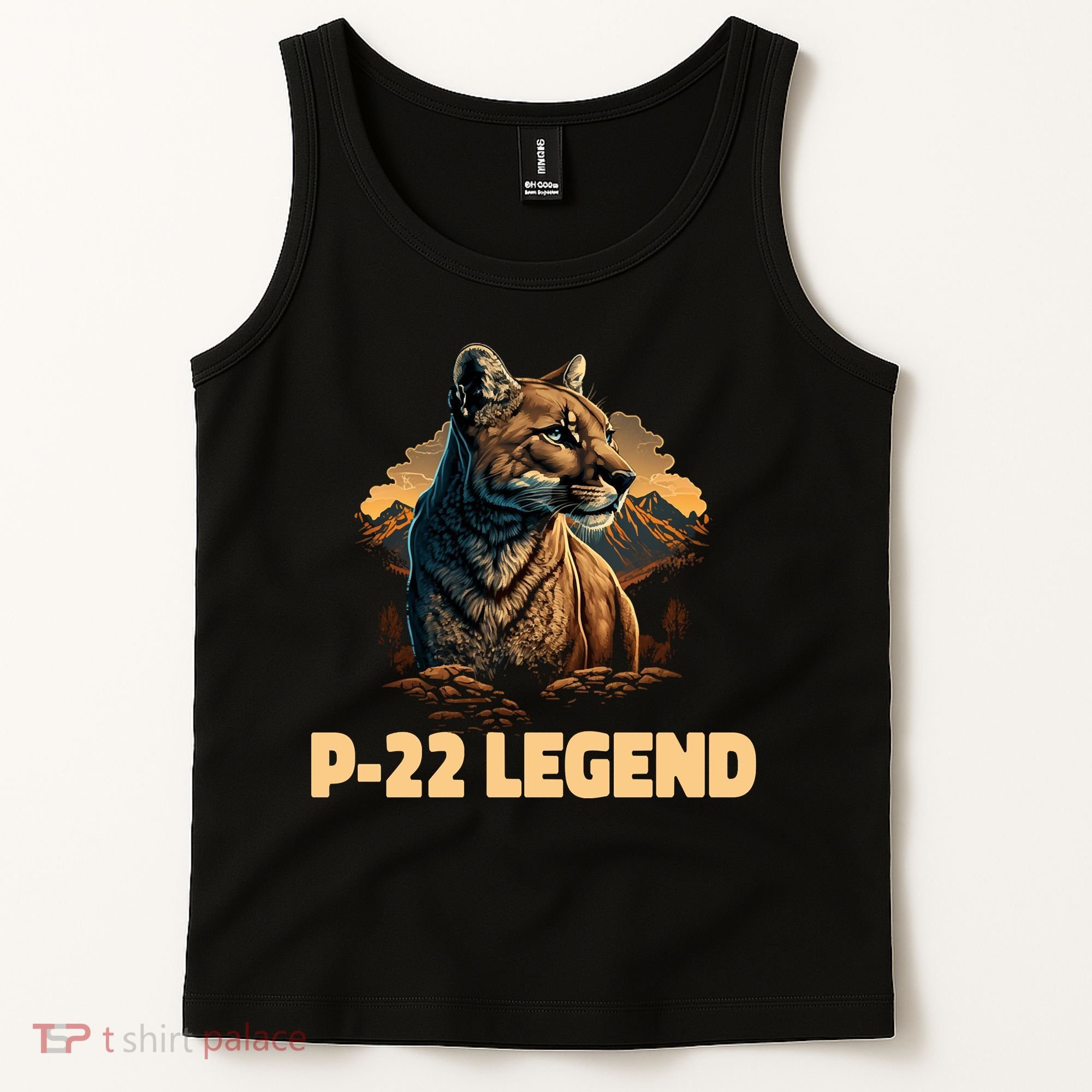 P22 Mountain Lion Silver Lake P22 Tank Top