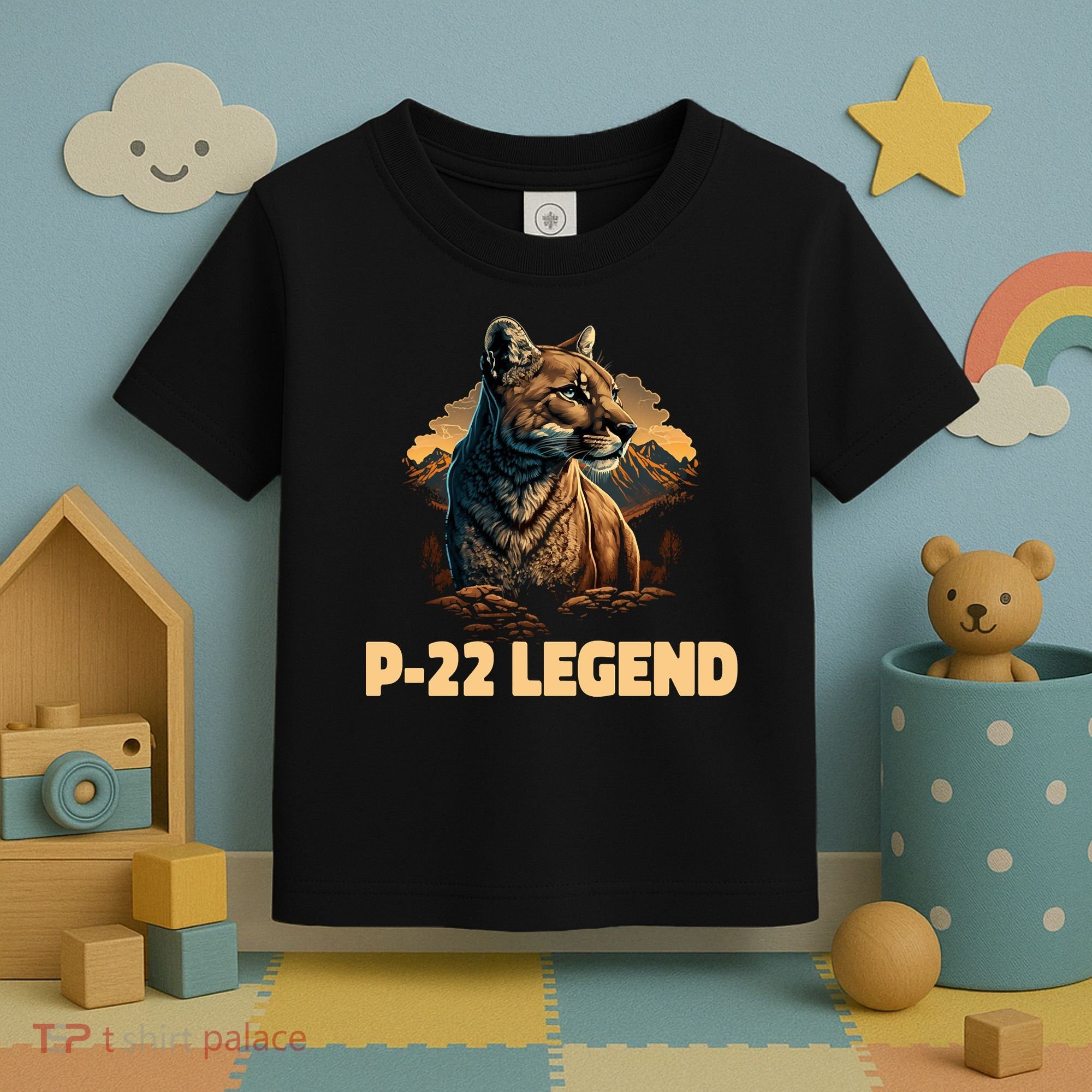 P22 Mountain Lion Silver Lake P22 Toddler T-Shirt