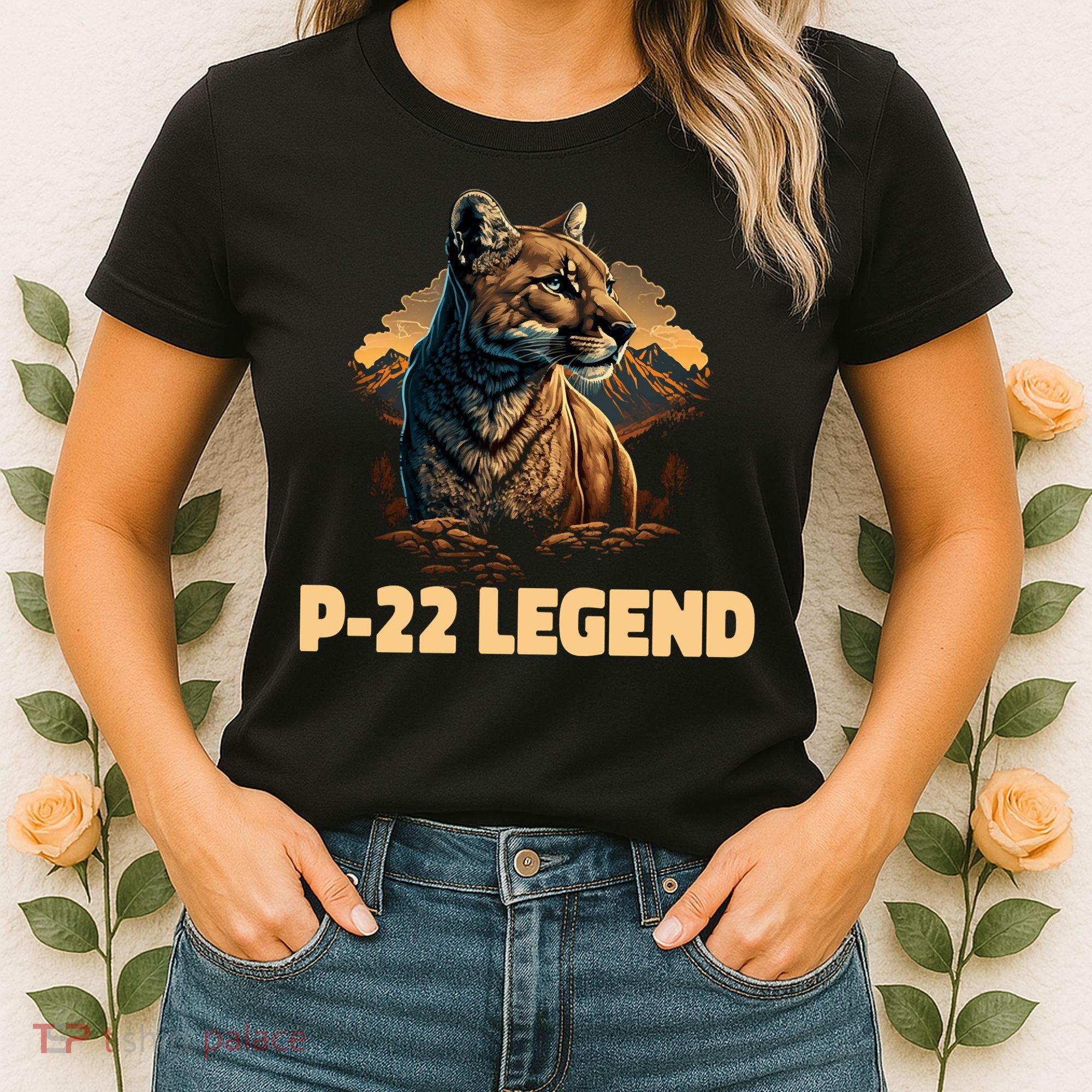 P22 Mountain Lion Silver Lake P22 Women's T-Shirt