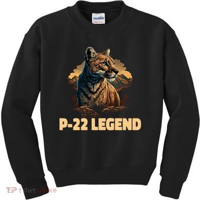 P22 Mountain Lion Silver Lake P22 Kids Sweatshirt