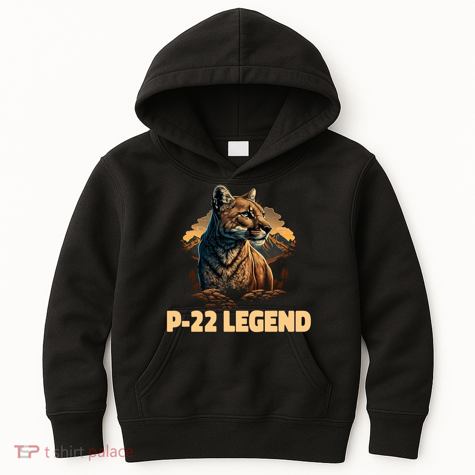 P22 Mountain Lion Silver Lake P22 Kids Hoodie