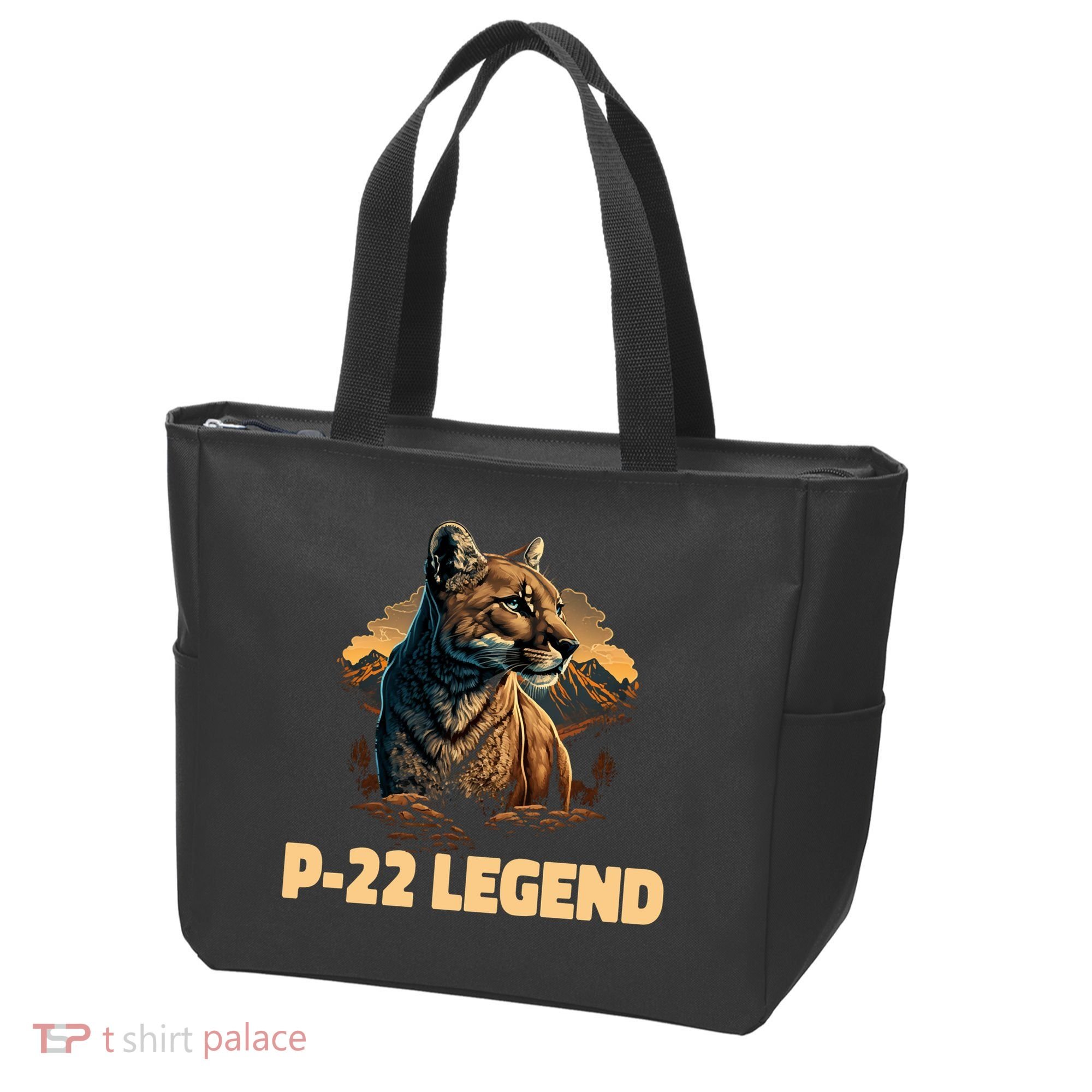 P22 Mountain Lion Silver Lake P22 Tote Bag
