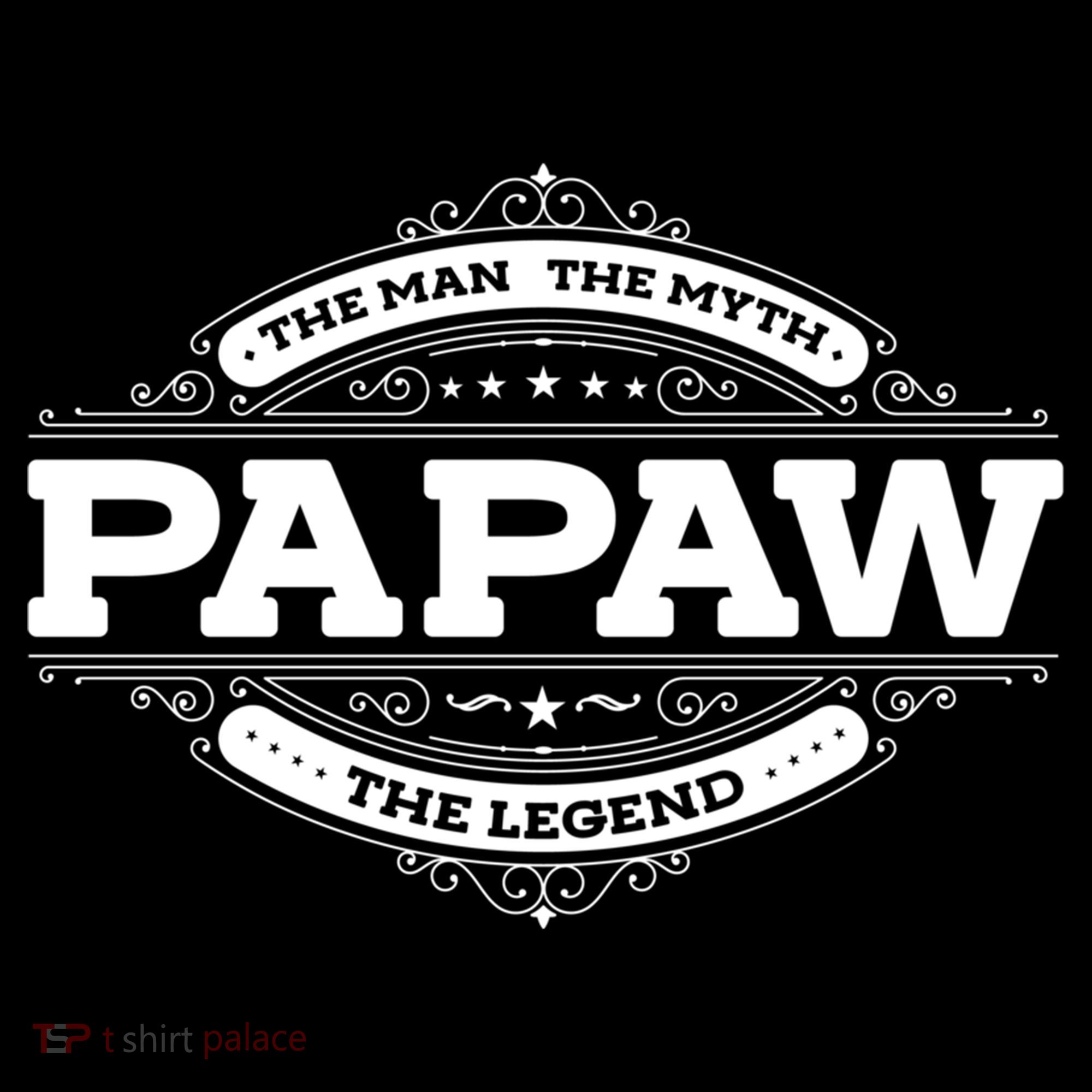 Papaw Myth Legend Father Dad Uncle Gift Idea Gift Bucket Hat