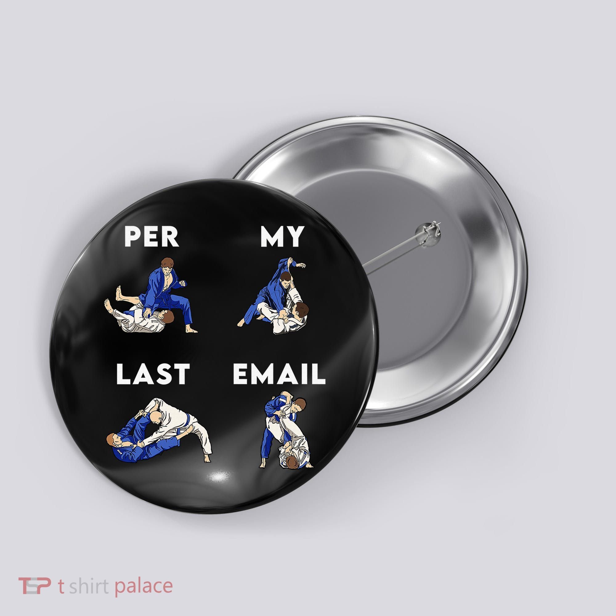 Per My Last Email Office Humor Meme Fight Punch Boxing Button