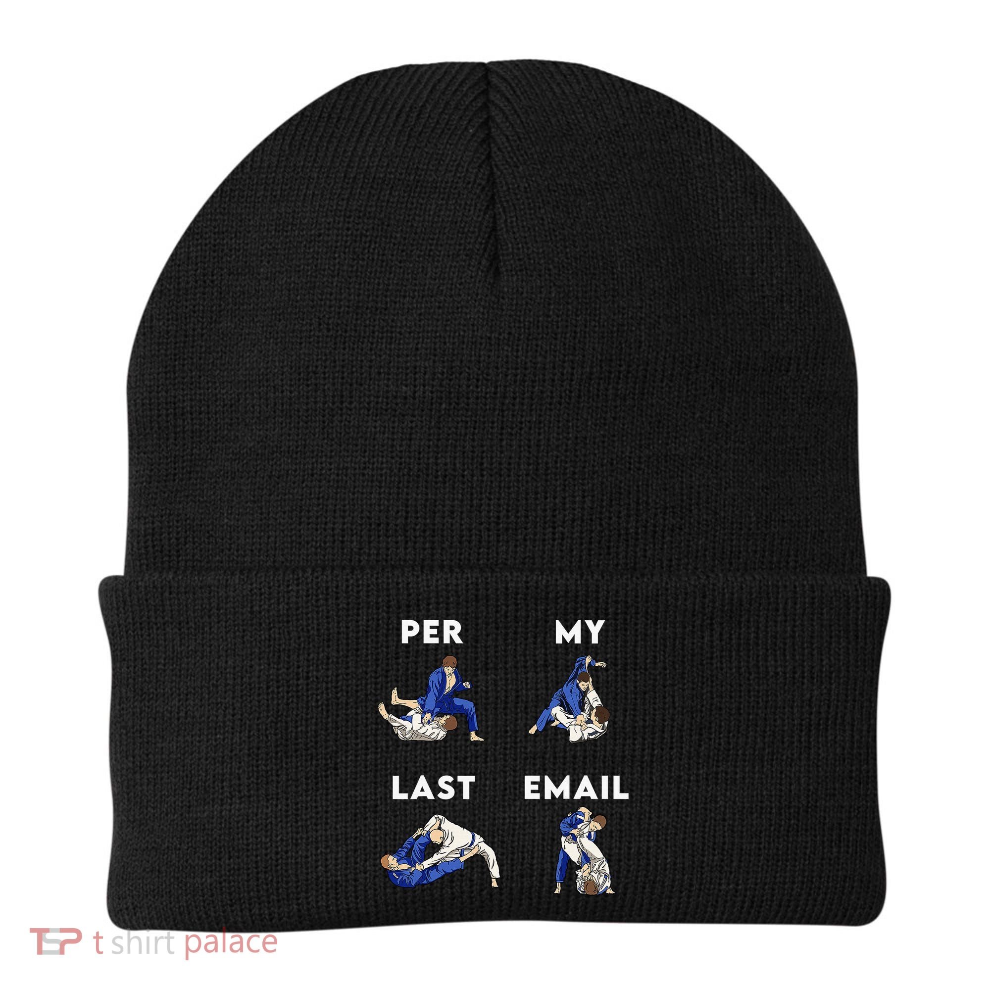 Per My Last Email Office Humor Meme Fight Punch Boxing Beanie