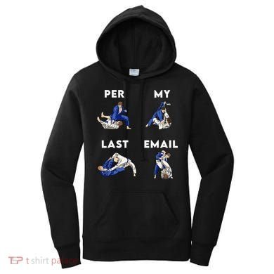 Per My Last Email Office Humor Meme Fight Punch Boxing Women's Hoodie
