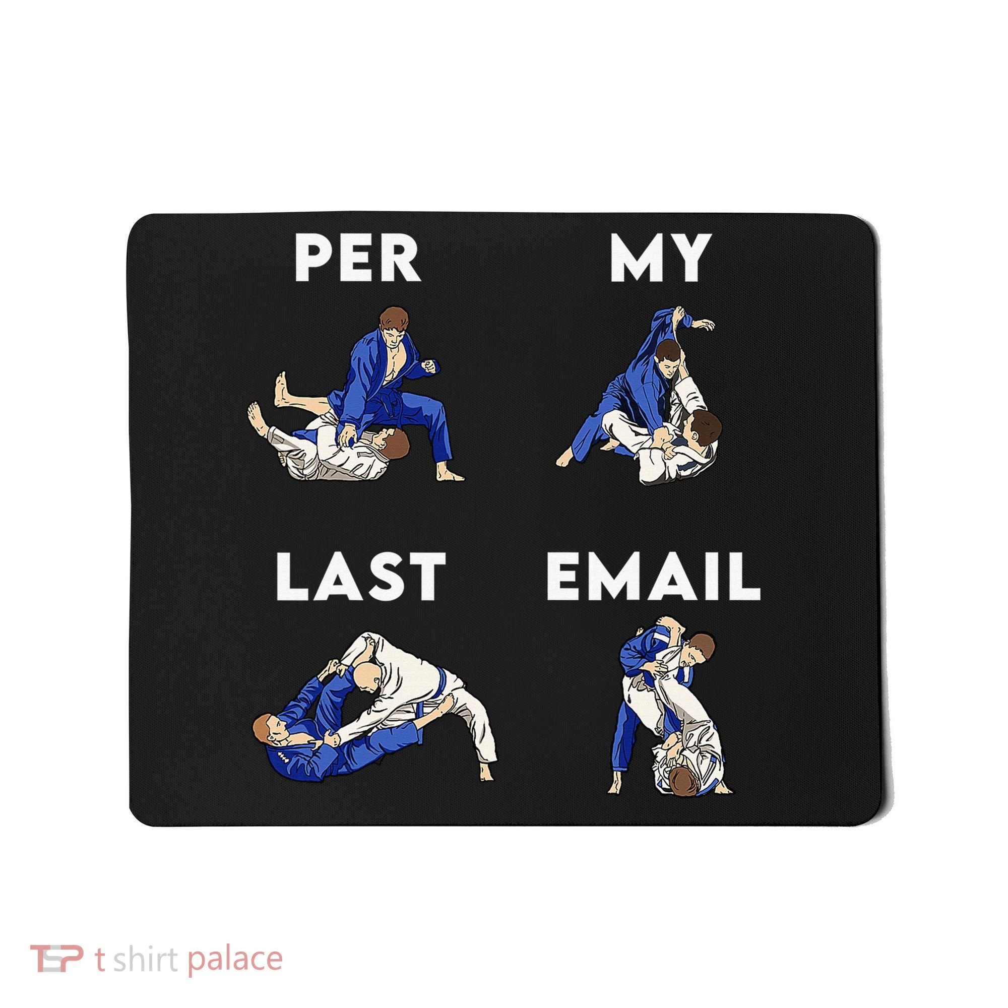 Per My Last Email Office Humor Meme Fight Punch Boxing Mousepad