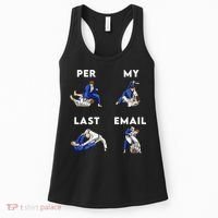 Per My Last Email Office Humor Meme Fight Punch Boxing Women's Tank Top thumb 0