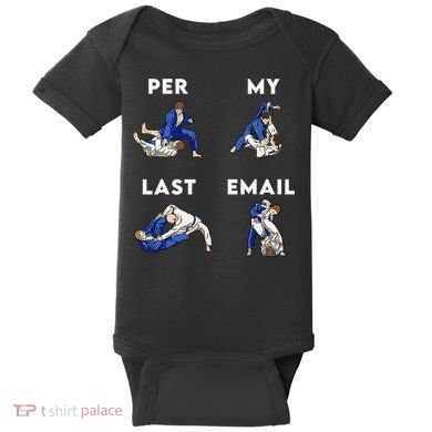 Per My Last Email Office Humor Meme Fight Punch Boxing Baby Bodysuit