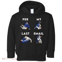 Per My Last Email Office Humor Meme Fight Punch Boxing Toddler Hoodie thumb 0