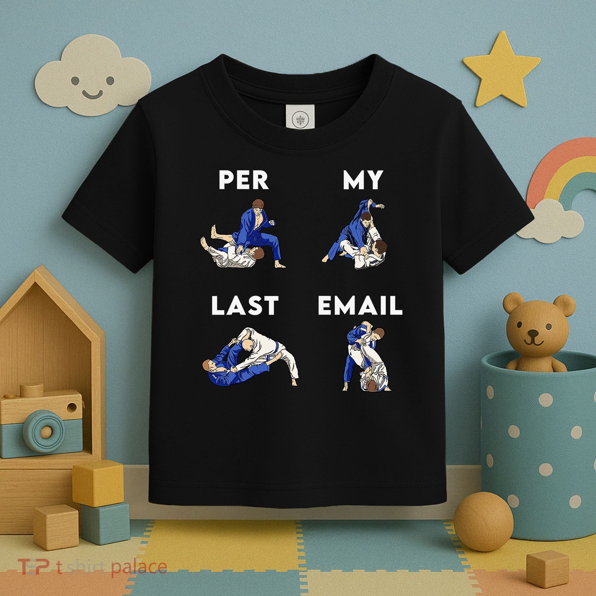 Per My Last Email Office Humor Meme Fight Punch Boxing Toddler T-Shirt