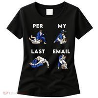 Per My Last Email Office Humor Meme Fight Punch Boxing Women's T-Shirt thumb 0