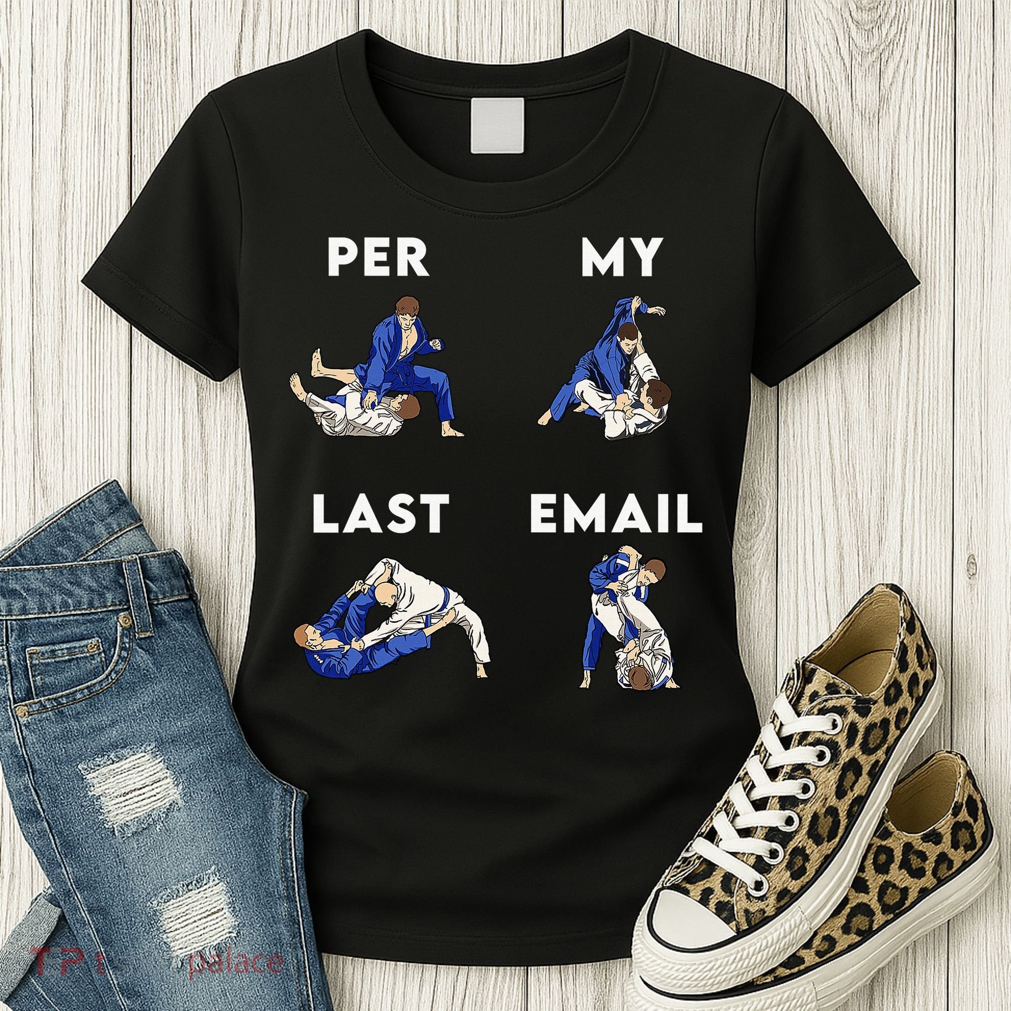 Per My Last Email Office Humor Meme Fight Punch Boxing Women's T-Shirt
