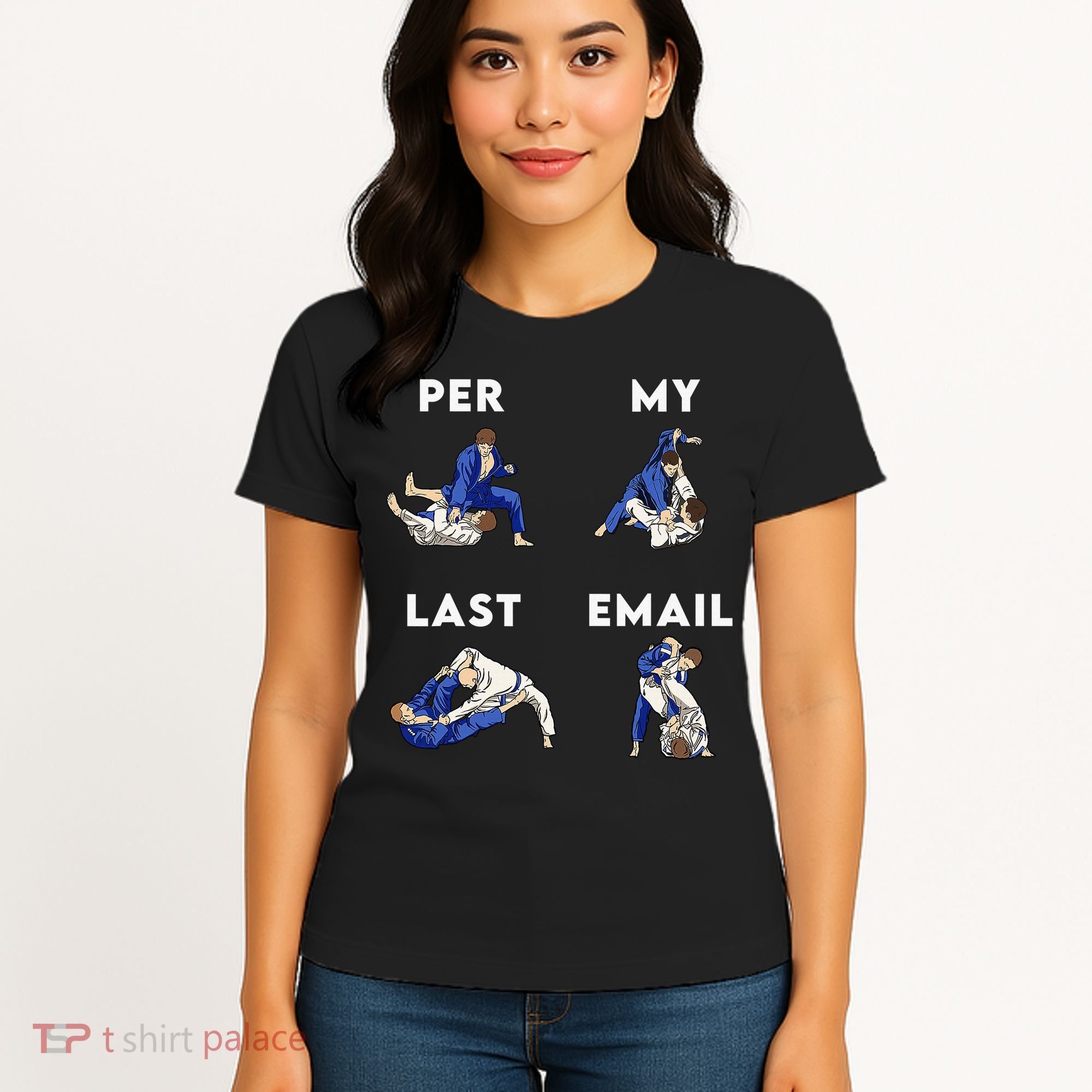 Per My Last Email Office Humor Meme Fight Punch Boxing Women's T-Shirt
